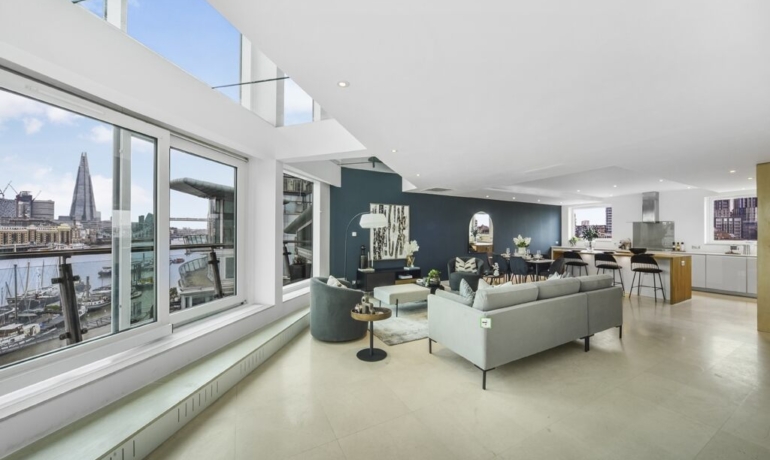 Flat for sale in Cinnabar Wharf, Wapping, London E1W