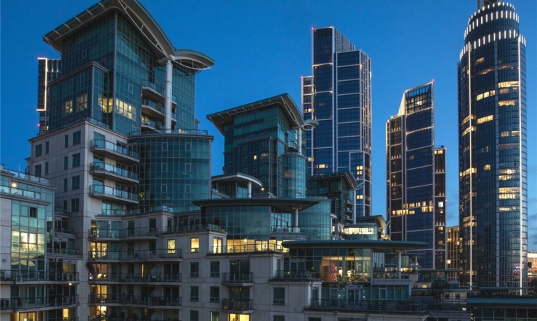 Flat for sale in Bridge House, St George Wharf, London SW8