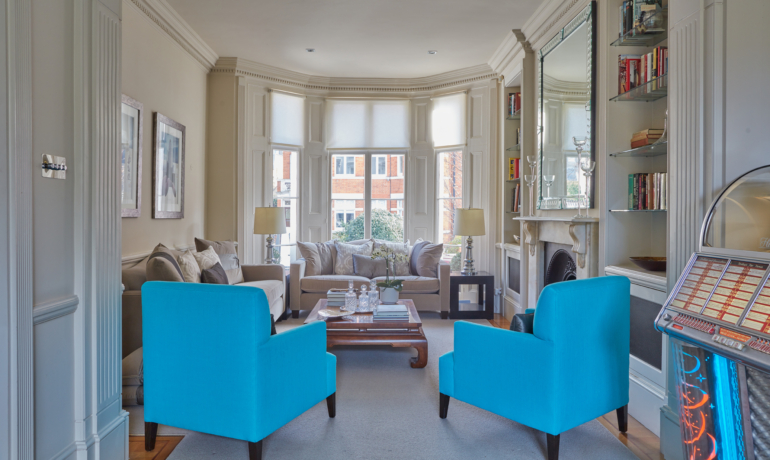 Terraced house for sale in Shaftesbury Villas, Allen Street, London W8